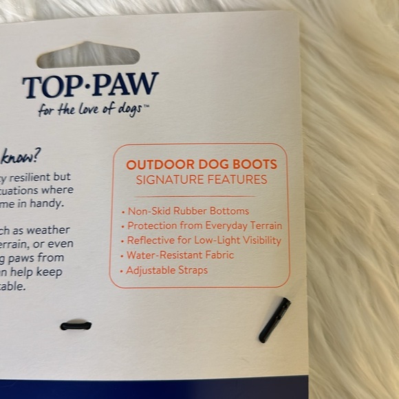 Top Paw Outdoor Dog Boots Size Small NWT - Picture 7 of 11